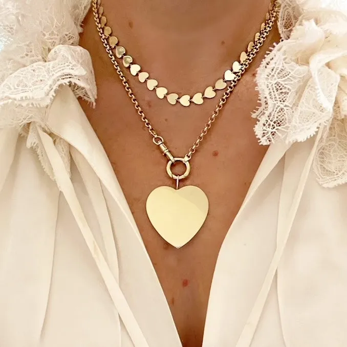 Statement Heart Charm Pendant sold by Larroude product image thumbnail 5