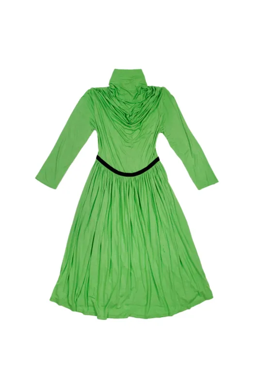 River Dress in Lime sold by Larroude