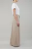 Lima Skirt in Khaki sold by Larroude