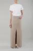 Lima Skirt in Khaki sold by Larroude