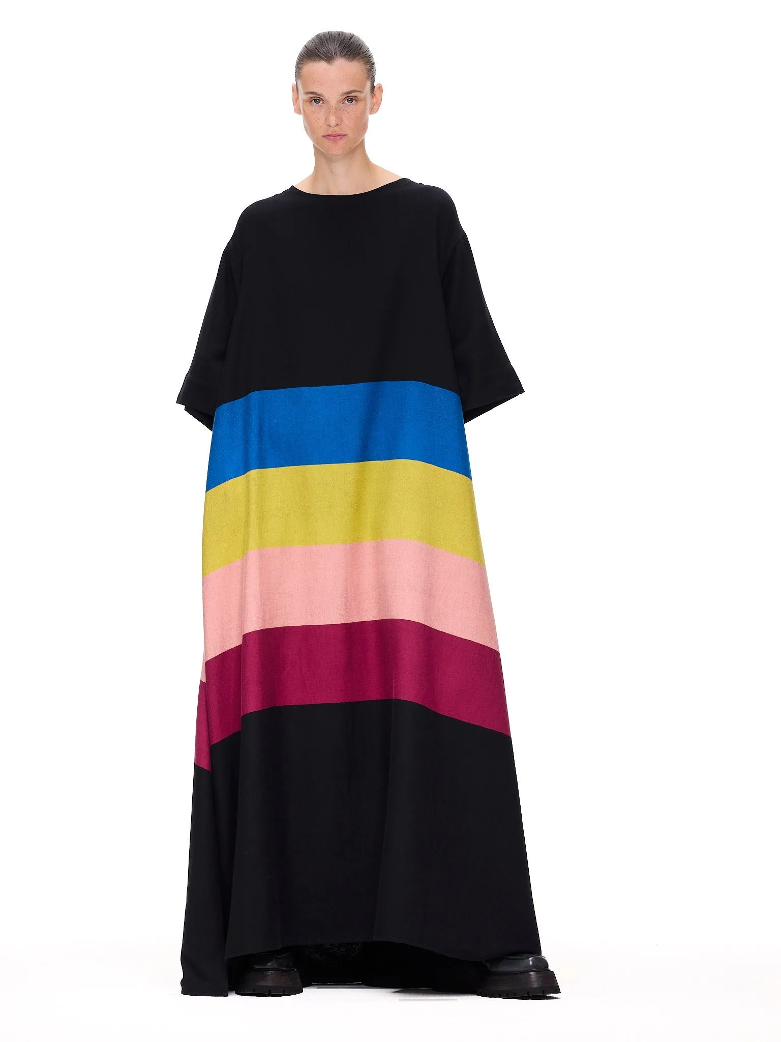 The T-Shirt Dress : Stripe 86 sold by Larroude product image thumbnail 5