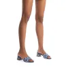Brigitte Mule In Blue Denim sold by Larroude