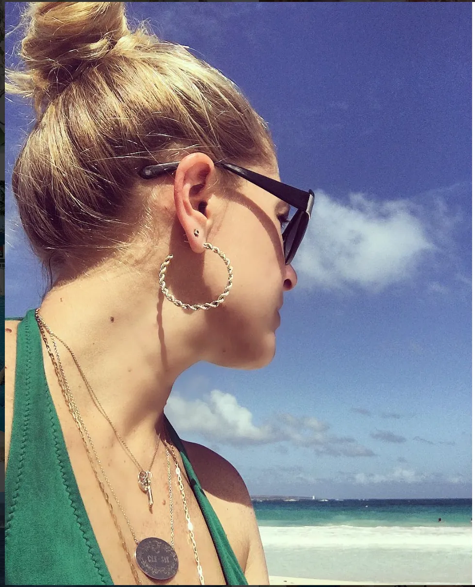 Large Rope Hoops sold by Larroude product image thumbnail 2