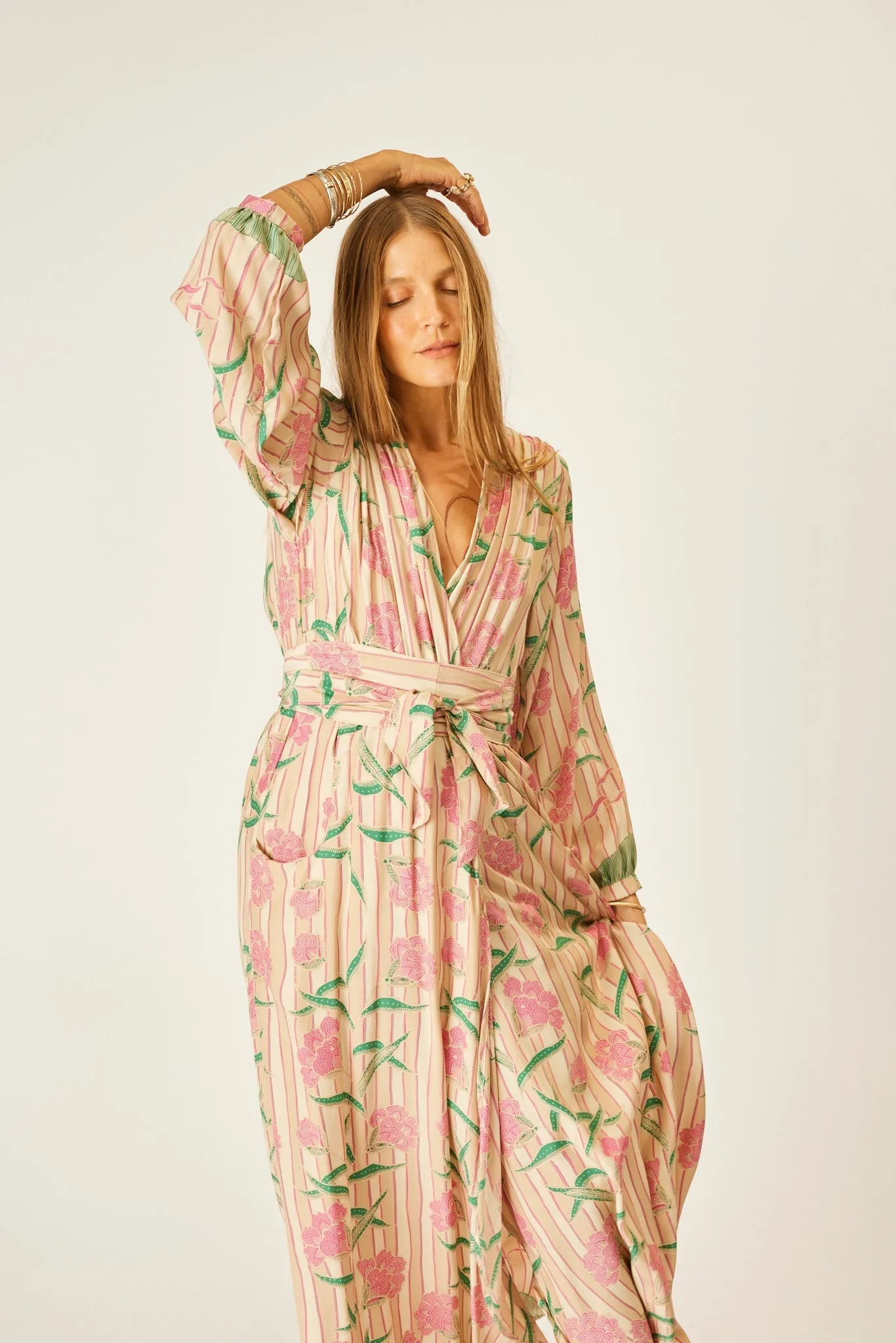 NICO L/S MAXI WITH SASH sold by Larroude product image thumbnail 3
