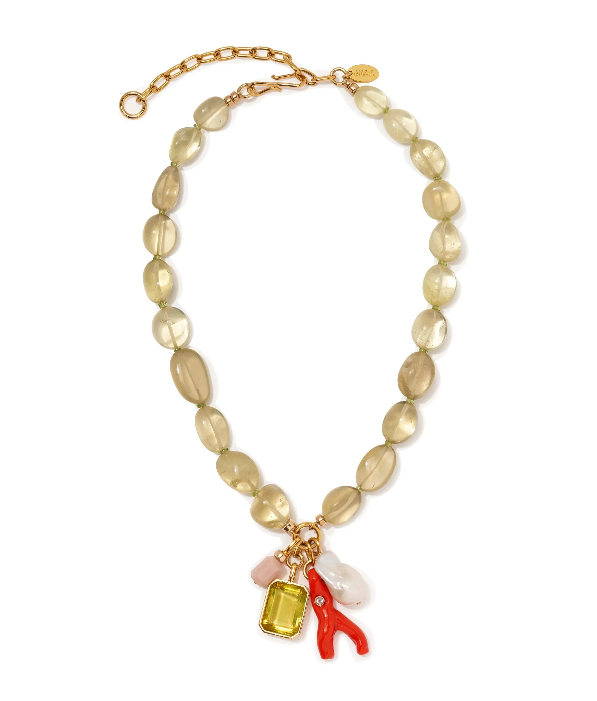Beaded Reef Necklace sold by Larroude