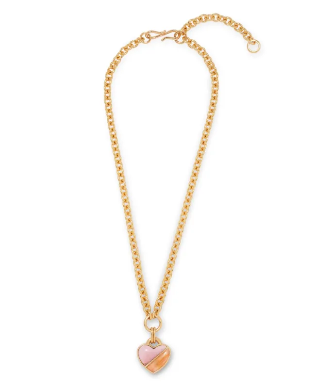 Atlantic Heart Necklace sold by Larroude
