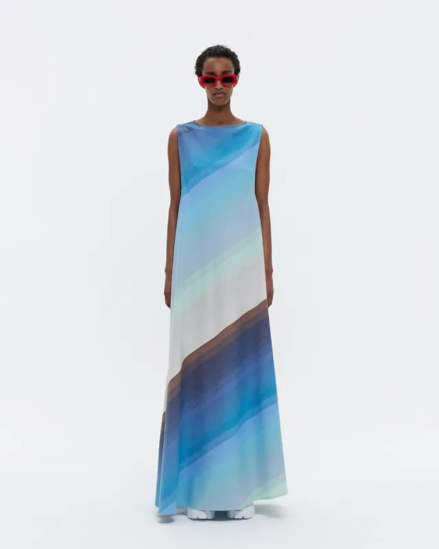 THE COLUMN DRESS : STRIPE 1 sold by Larroude