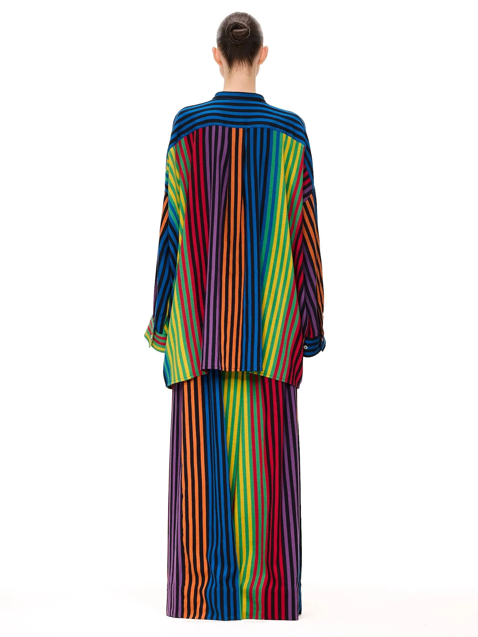 The Oversized Shirt : Stripe 46 sold by Larroude product image thumbnail 4