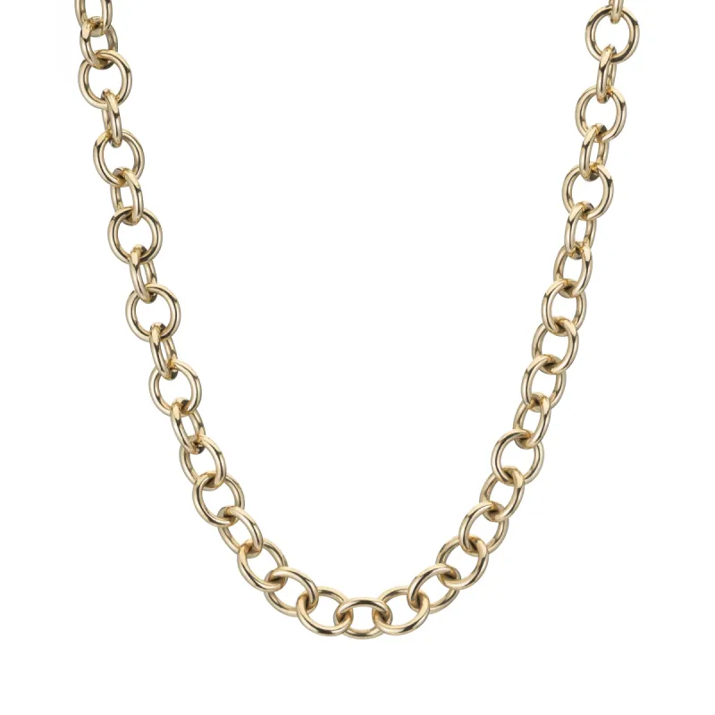 Grande Link Necklace sold by Larroude