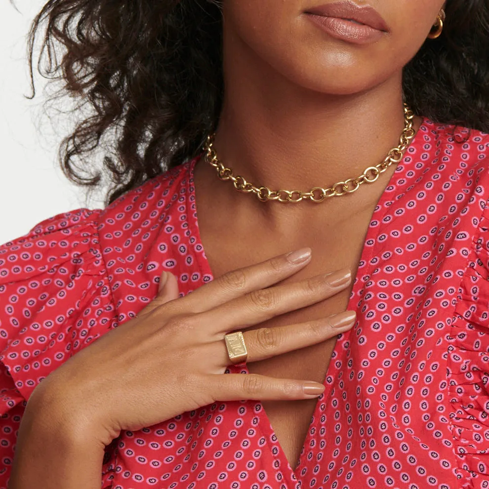 Grande Link Necklace sold by Larroude product image thumbnail 3