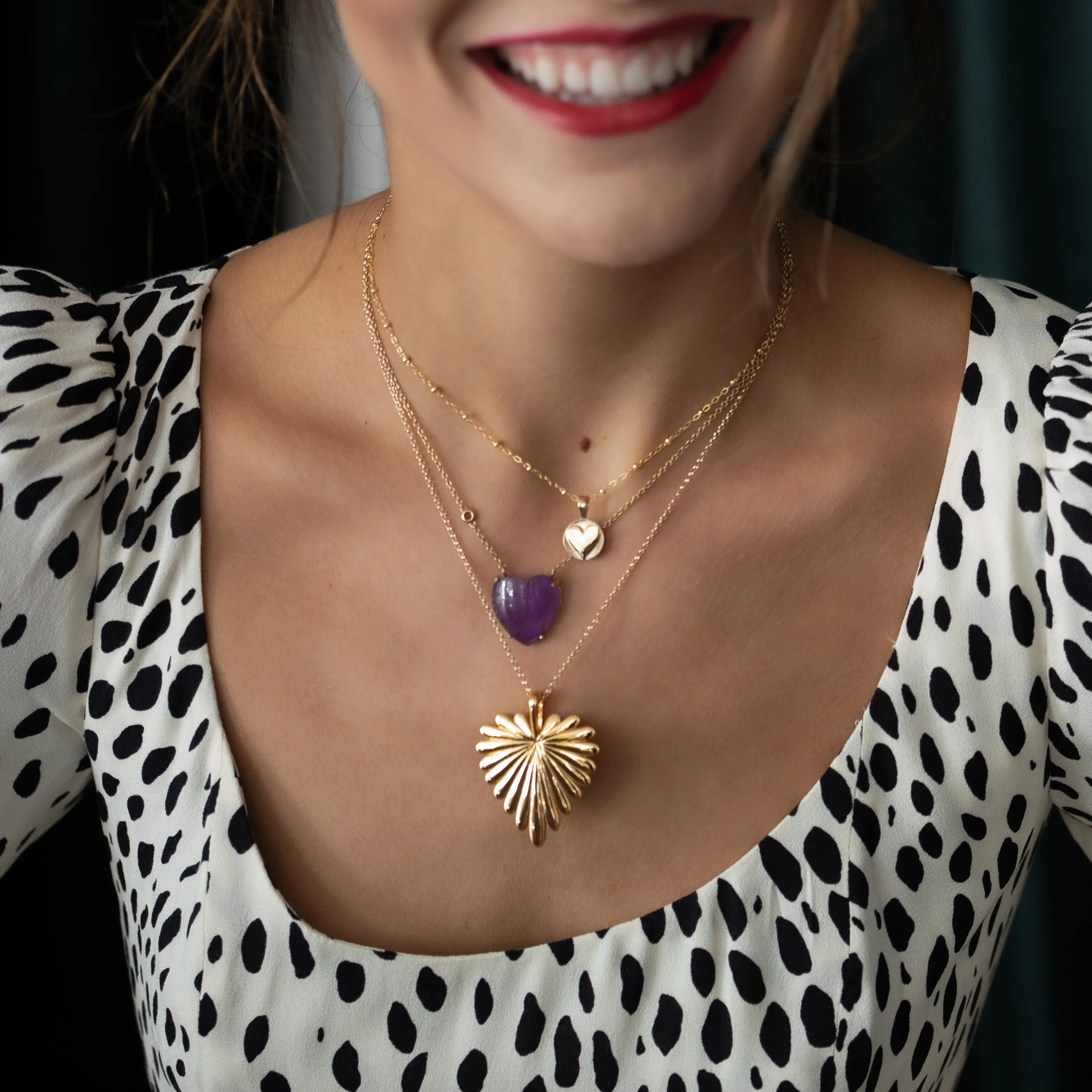 LOVE Full-Heart Pendant sold by Larroude product image thumbnail 4