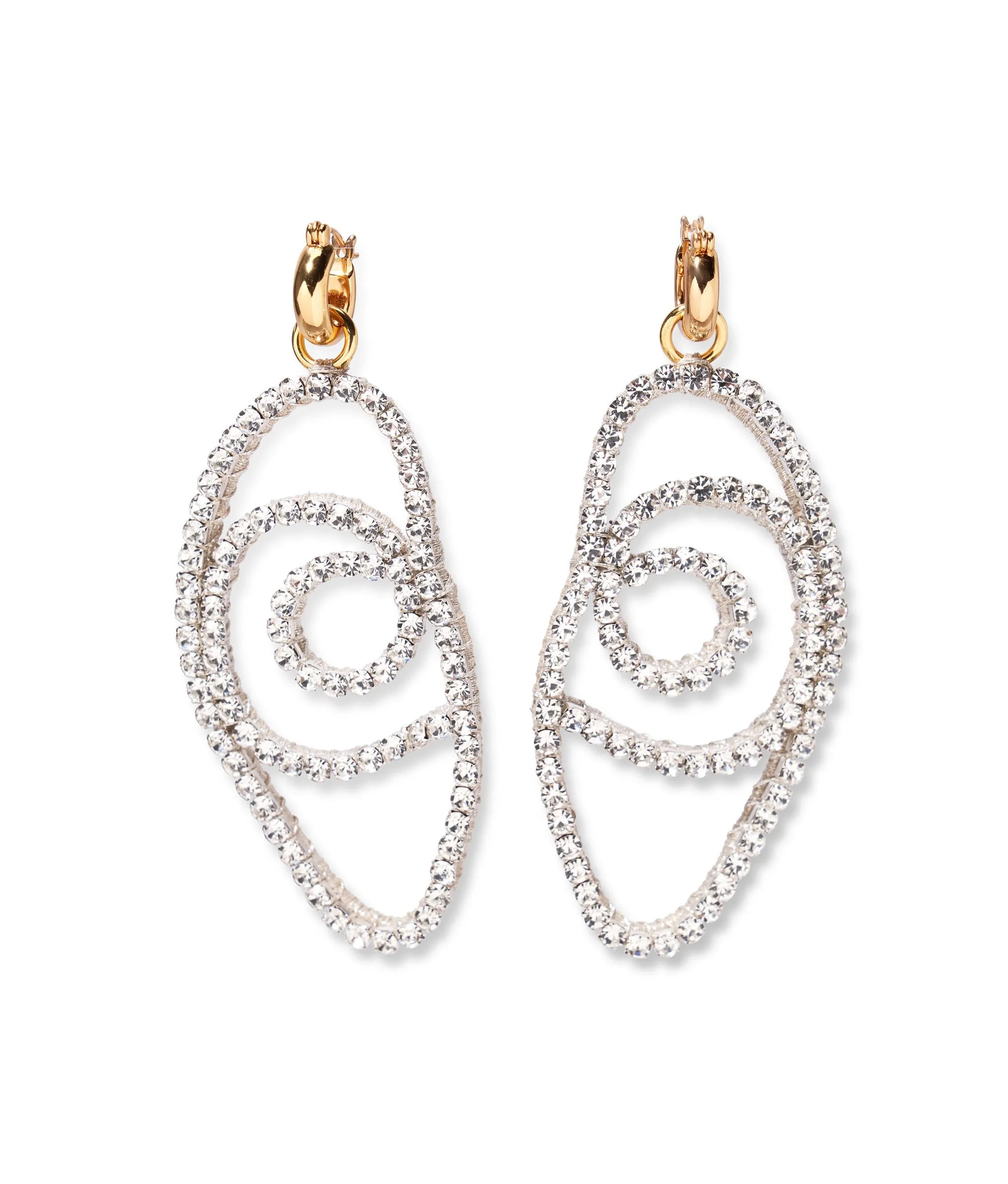 Crystal Jetty Earrings sold by Larroude