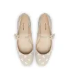 Blair Ballet Flat In Raw Linen sold by Larroude