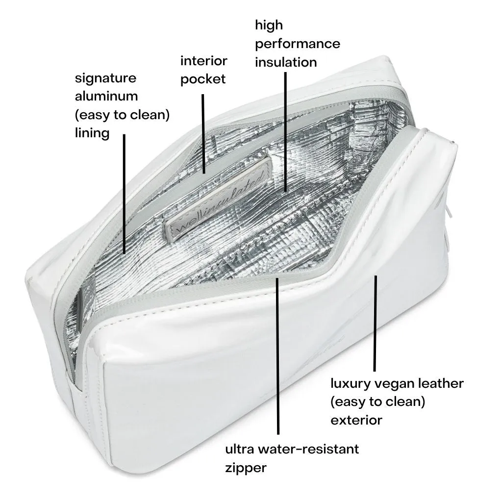 Performance Beauty Bag WHITE sold by Larroude product image thumbnail 3