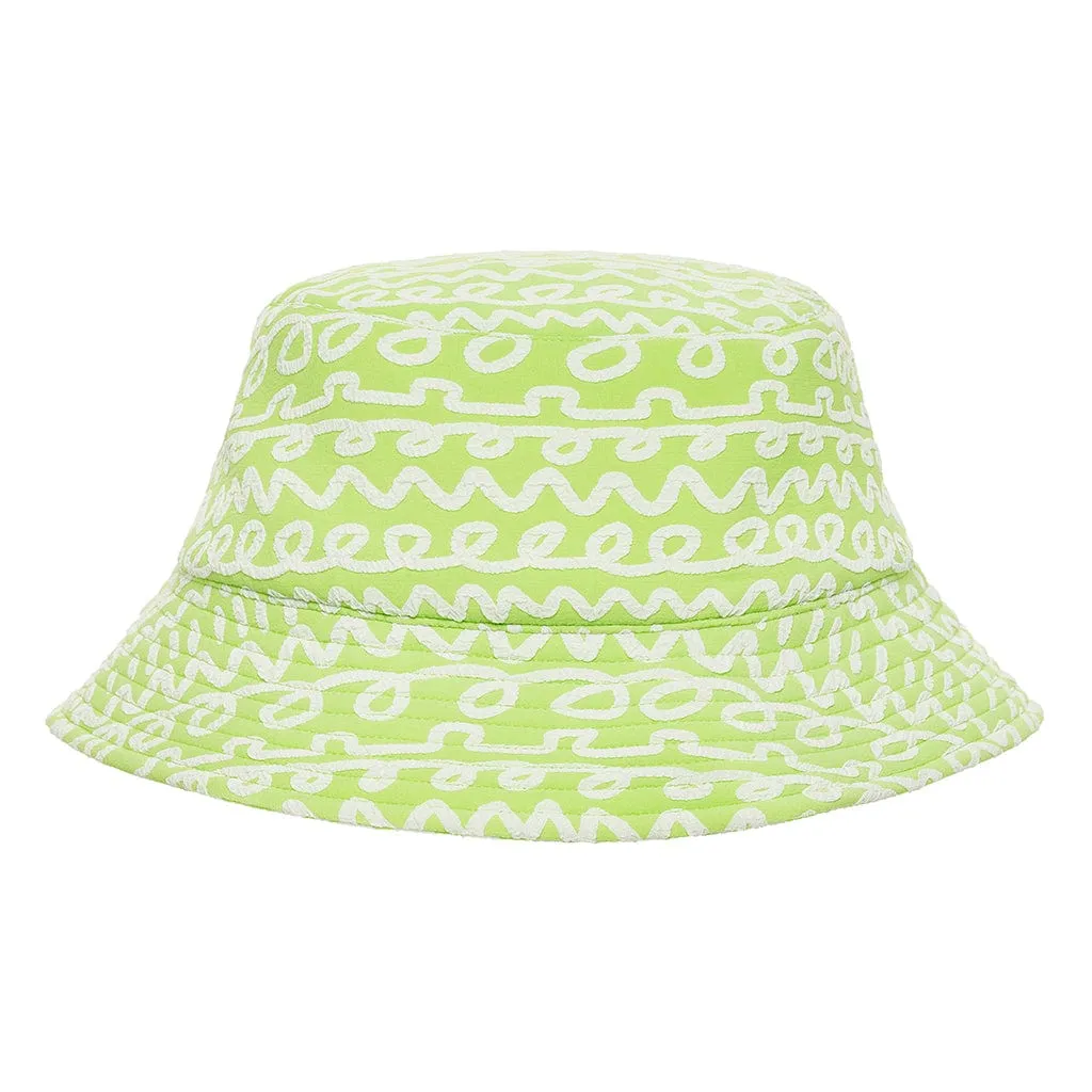 Lime Icing Bucket Hat sold by Larroude