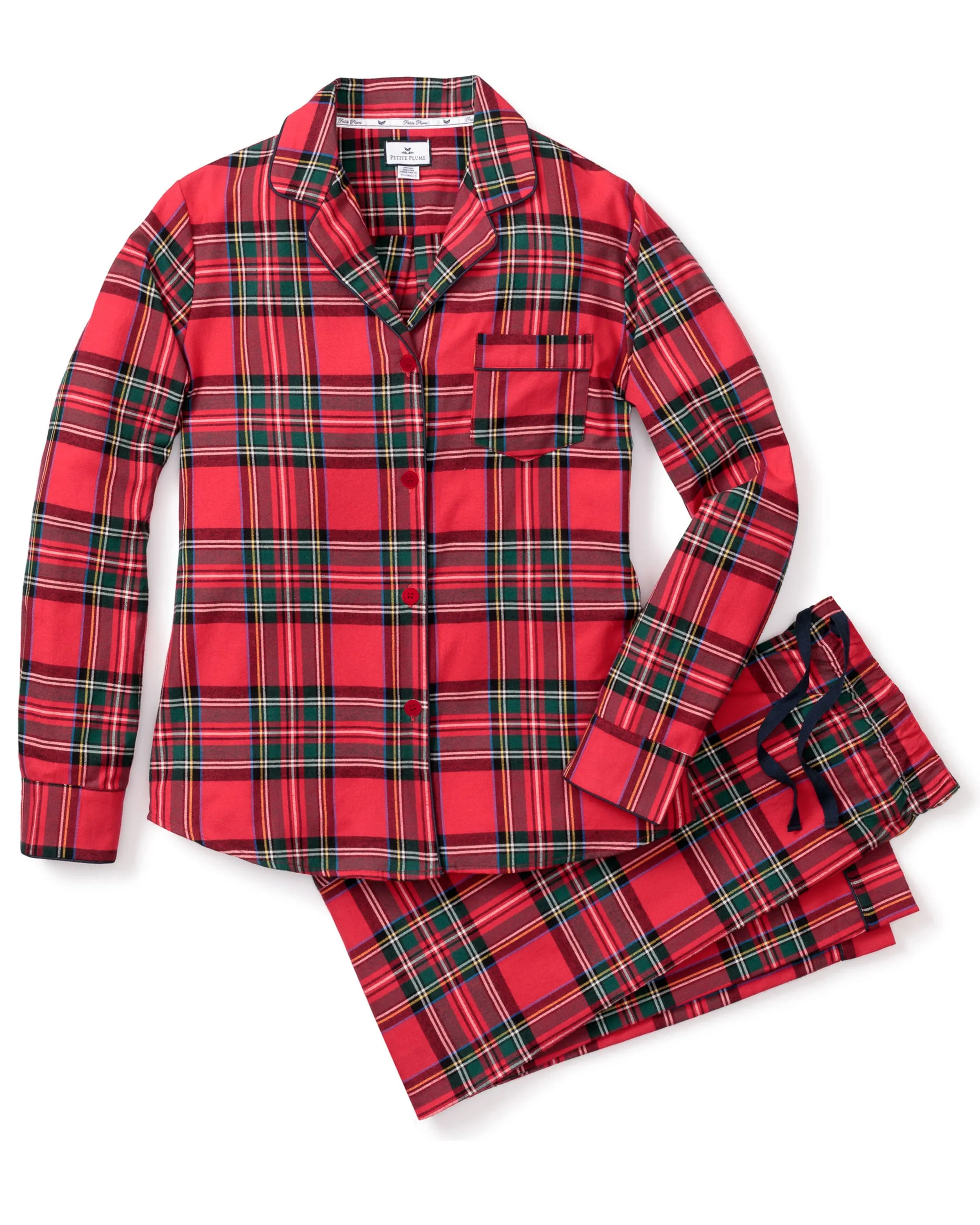 Women's Imperial Tartan Pajama Set sold by Larroude