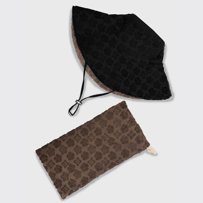 Daisy Reversible Sun Hat sold by Larroude