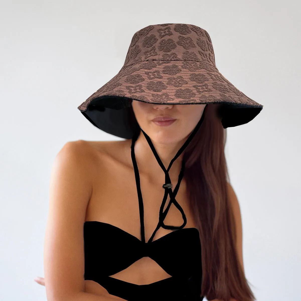 Daisy Reversible Sun Hat sold by Larroude product image thumbnail 2