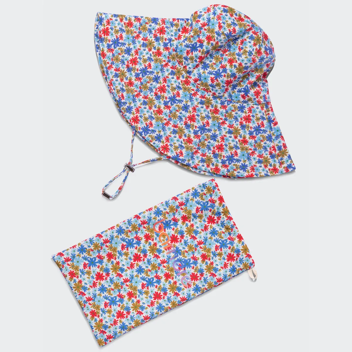 Daisy Print Sun Hat sold by Larroude