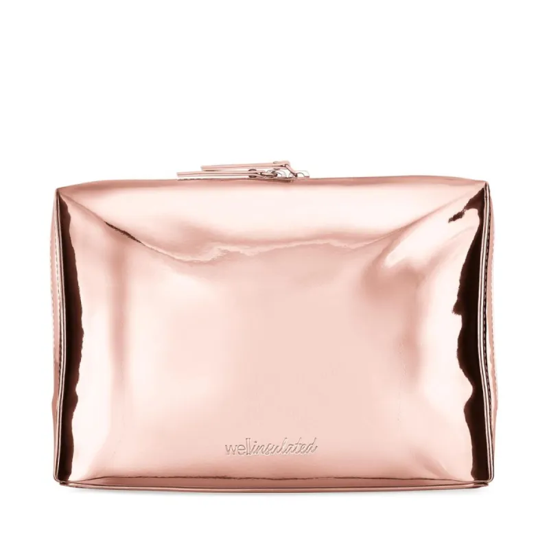 Performance Beauty Bag Large ROSE GOLD sold by Larroude