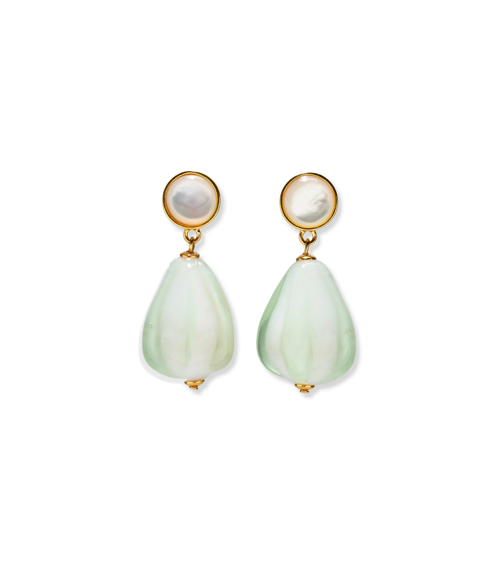 Sea Bean Earrings sold by Larroude