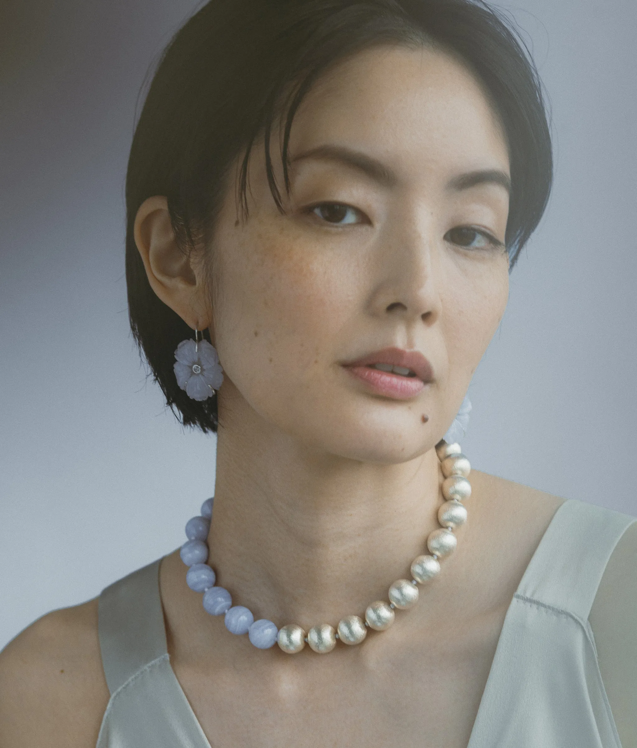 Silver Sky Collar sold by Larroude product image thumbnail 3