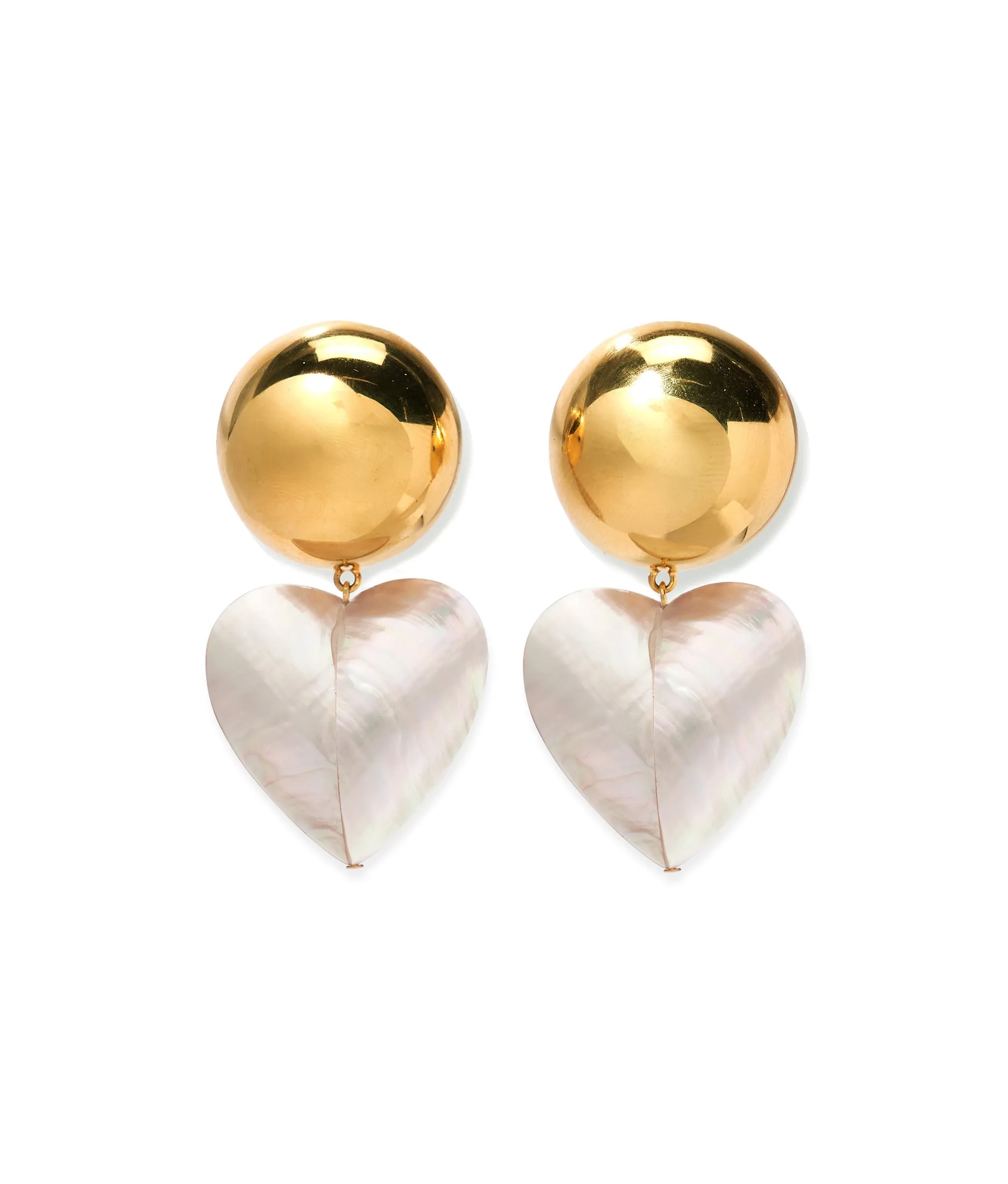 Rodan Heart Earrings sold by Larroude