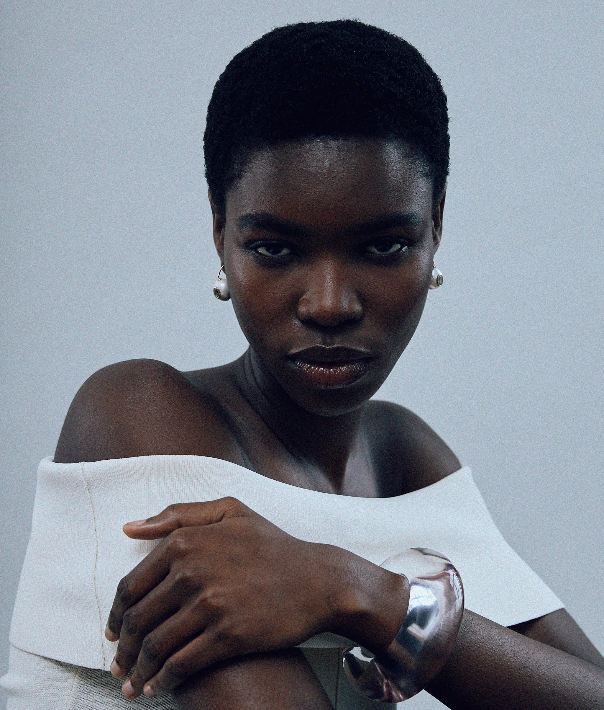 Arc Cuff in Lilac sold by Larroude product image thumbnail 2