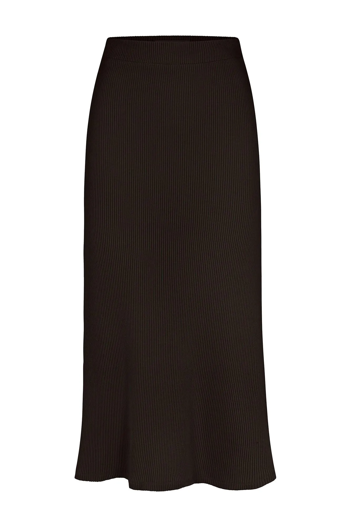 Maxi Skirt in Stretch Tencel Rib Knit sold by Larroude product image thumbnail 3