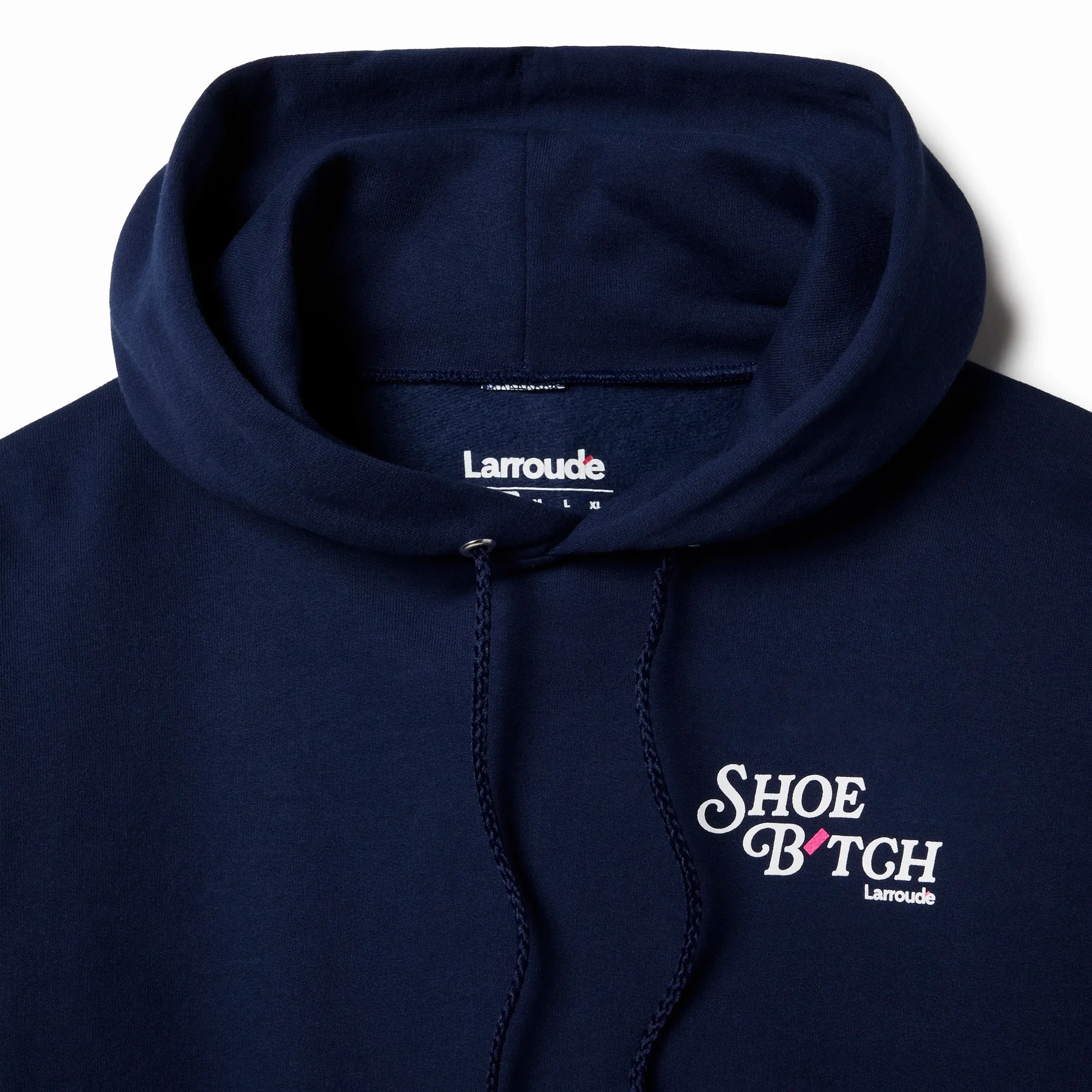 Shoe B´tch Hoodie In Navy sold by Larroude product image thumbnail 3
