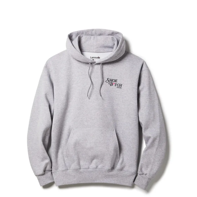 Shoe B´tch Hoodie In Grey made by Larroude