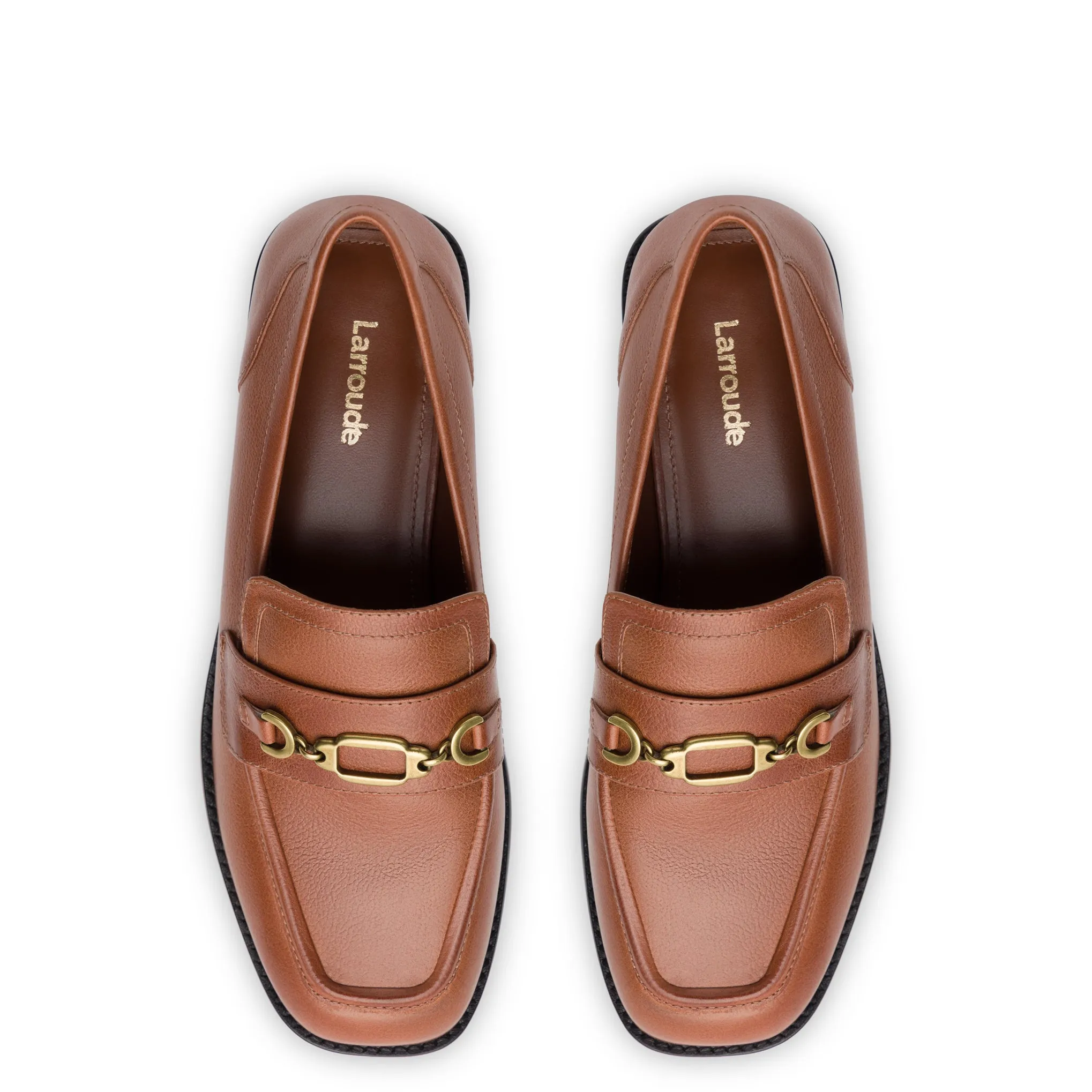 Patricia Loafer in Mocca Leather sold by Larroude product image thumbnail 3