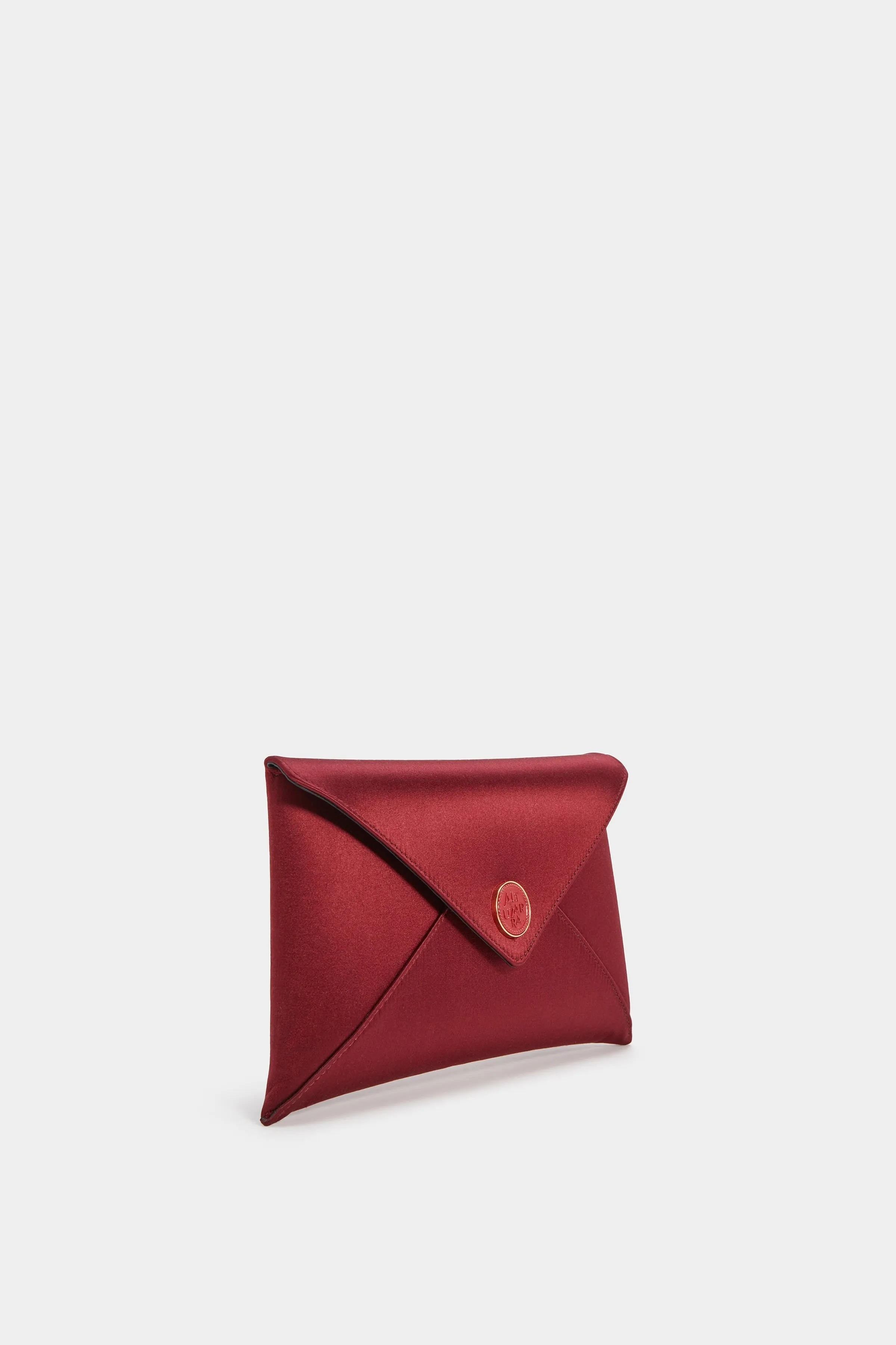 Medallion' Envelope Clutch Satin sold by Larroude product image thumbnail 3