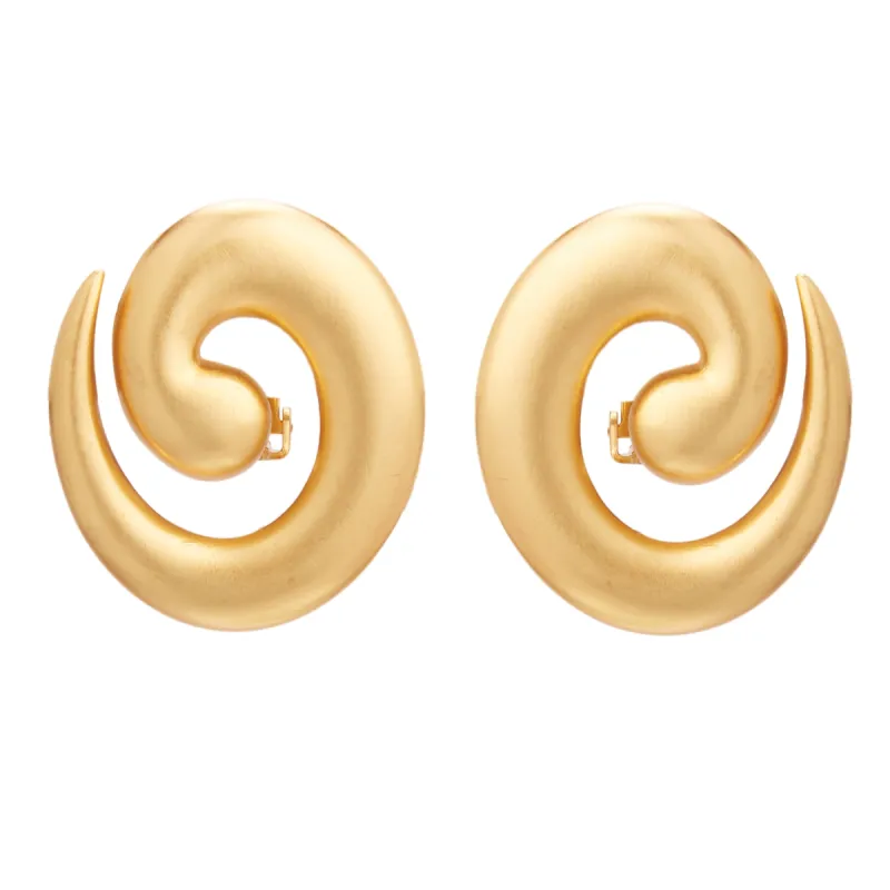 Uma Earrings sold by Larroude