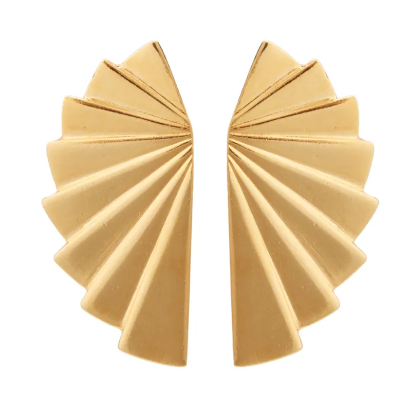 Evelyn Earrings sold by Larroude