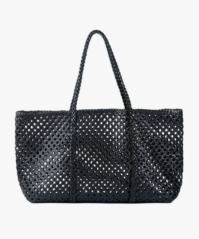 La Cesta in Leather sold by Larroude