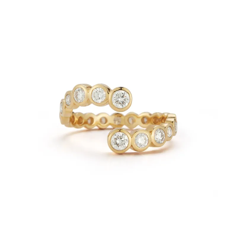 Open Wave Ring sold by Larroude