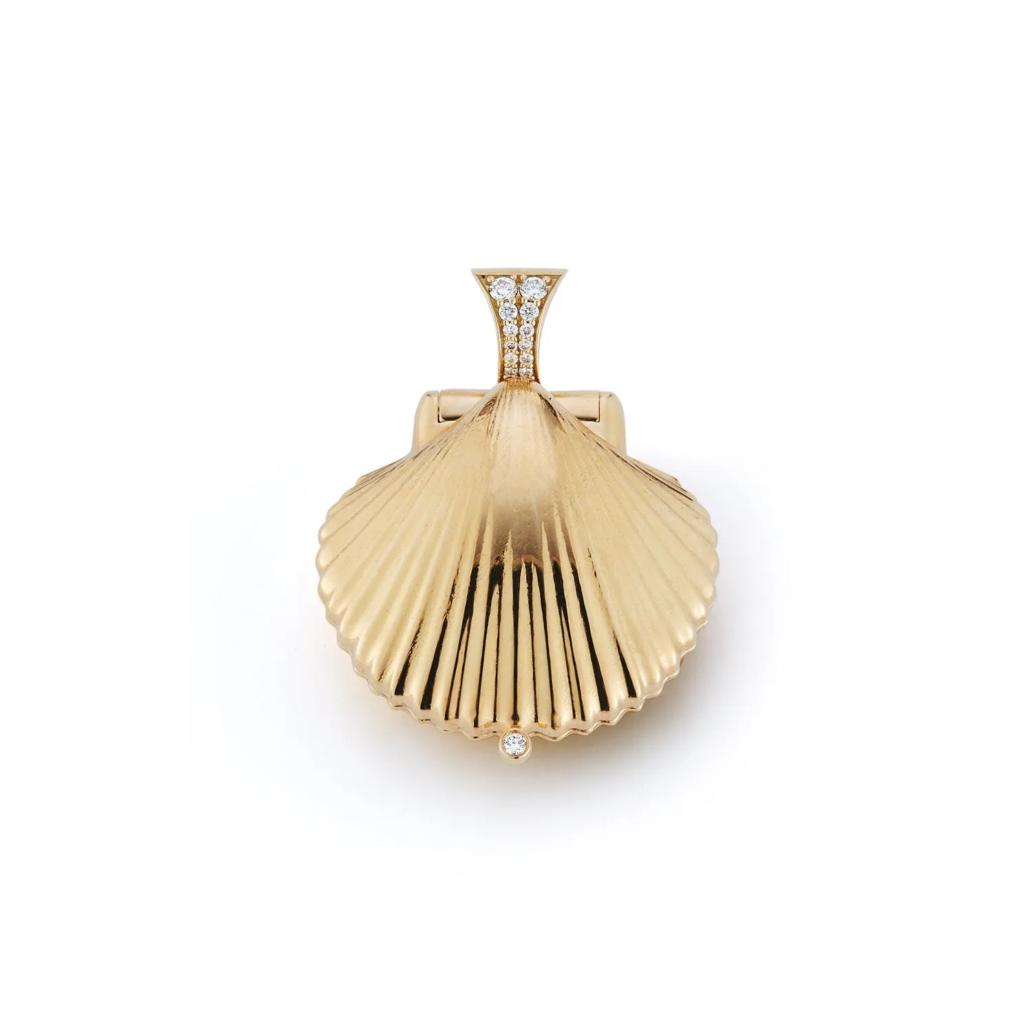 Venus Locket sold by Larroude