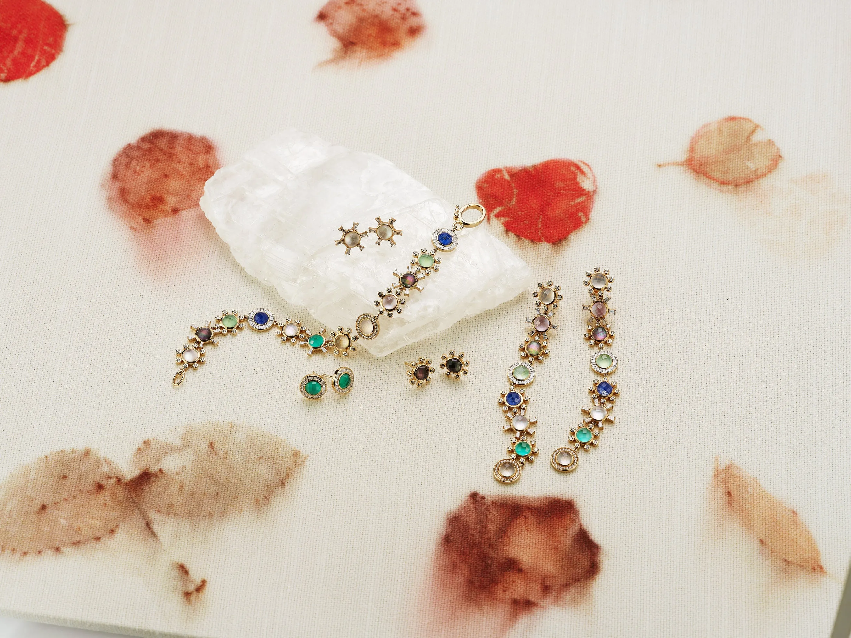 Little Dipper Studs - Grey Mother of Pearl sold by Larroude product image thumbnail 3