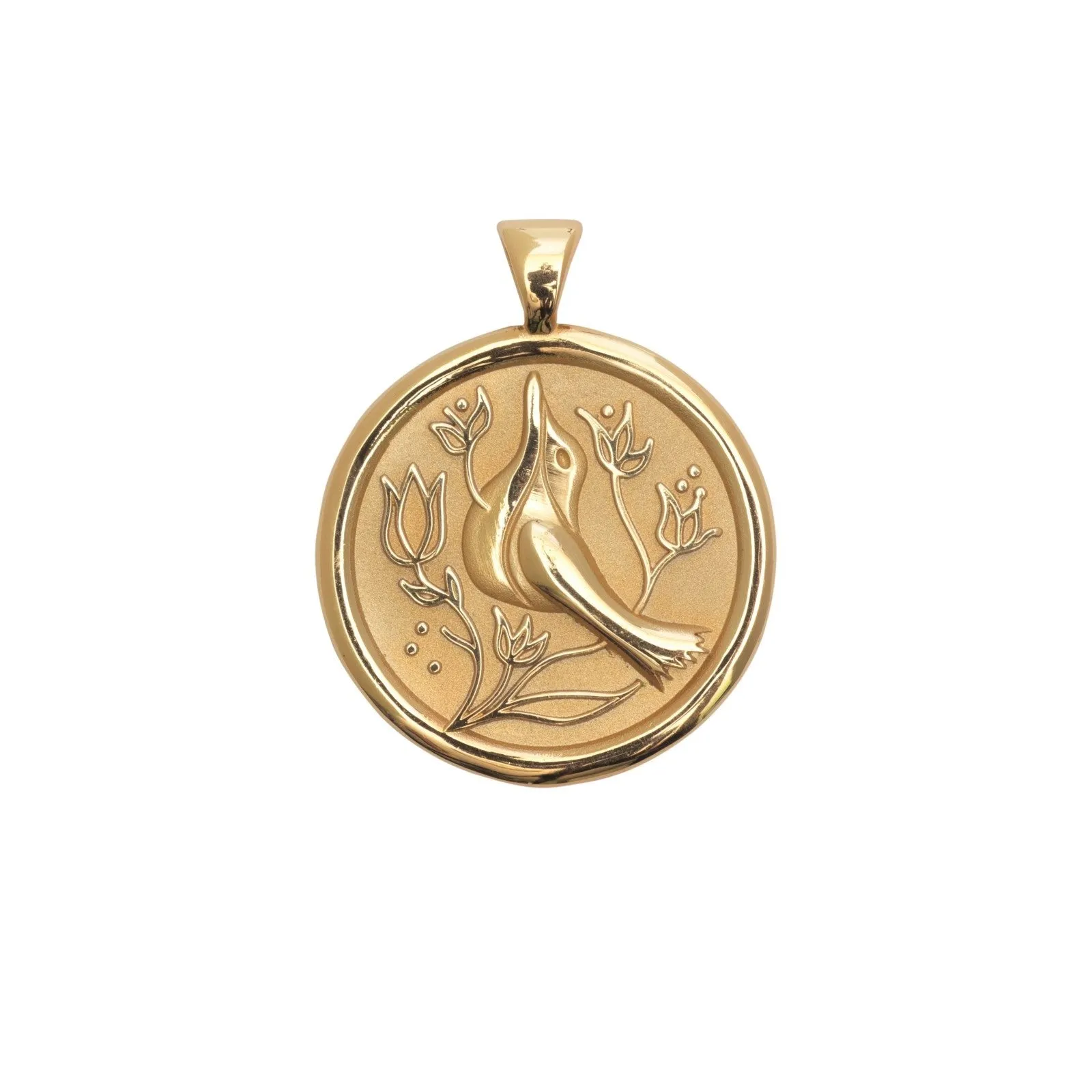 PEACE JW Original Pendant Coin sold by Larroude