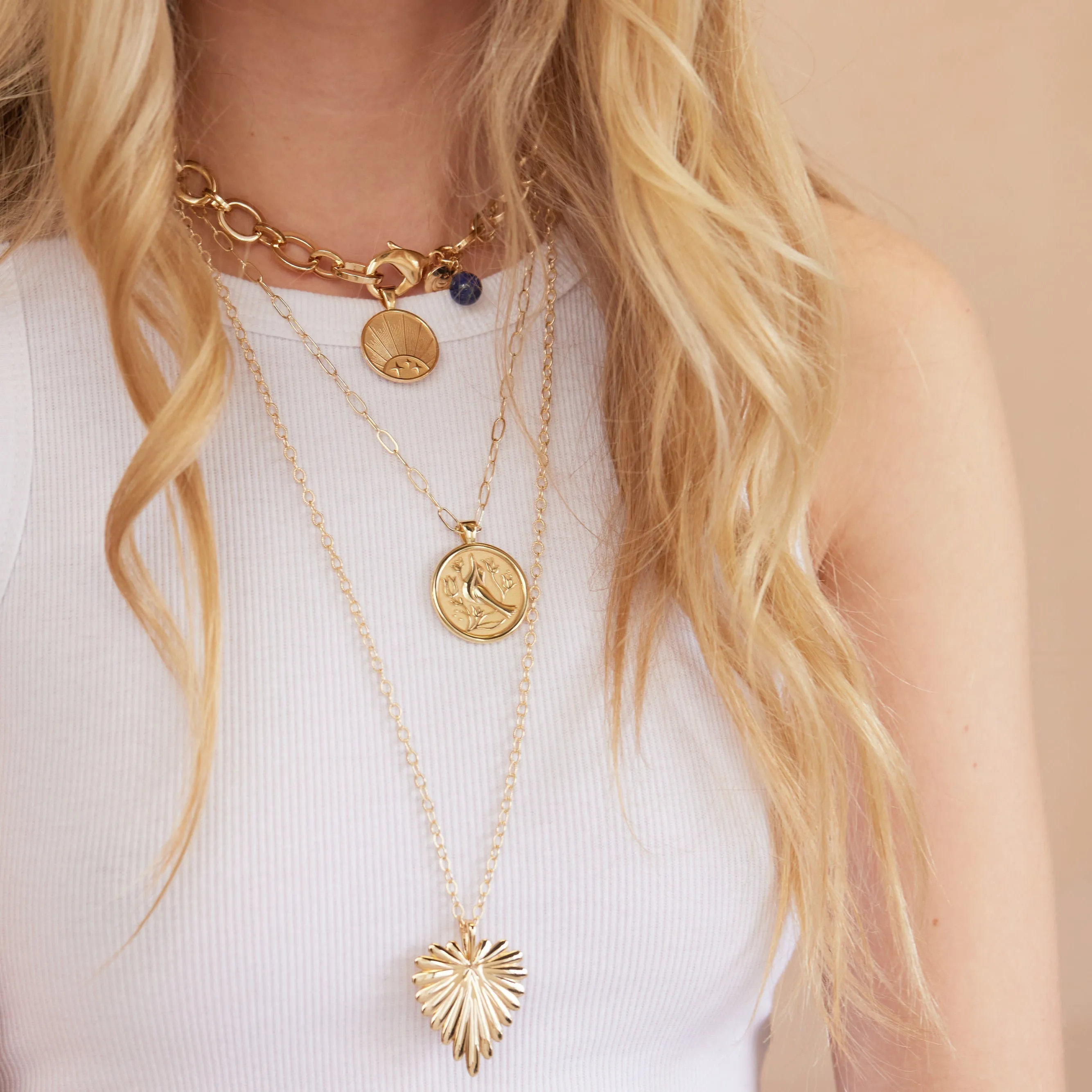 PEACE JW Original Pendant Coin sold by Larroude product image thumbnail 4