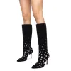 Kate Studs Boot In Black Suede sold by Larroude