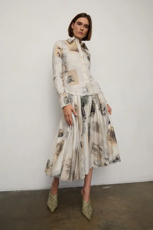 Sierra Shirt Dress sold by Larroude