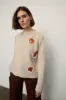Lady Leaves Sweater sold by Larroude