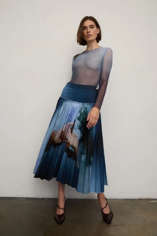 Fantasy Midi Skirt sold by Larroude