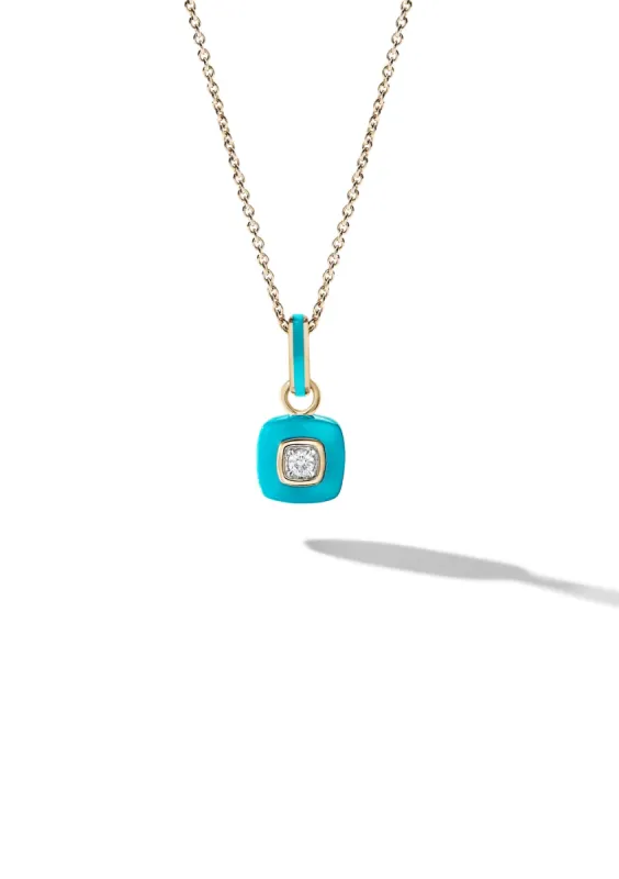 The Brilliant Diamond Pendant Necklace sold by Larroude