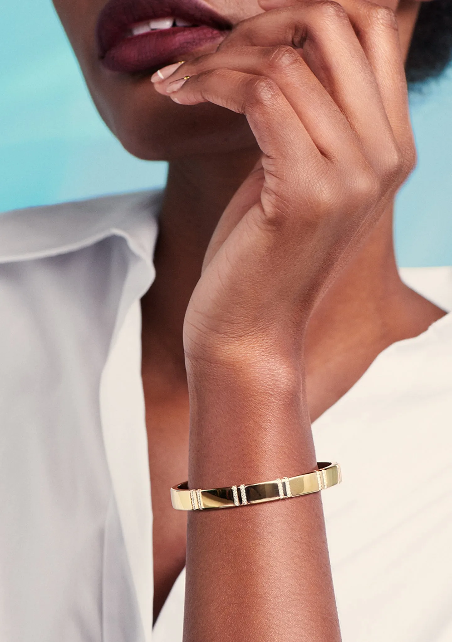 The Clarity Bangle sold by Larroude product image thumbnail 2
