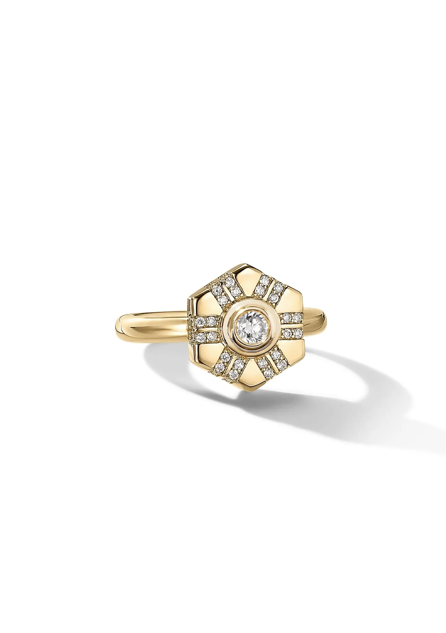 The Diamond Hypnotic Ring sold by Larroude product image thumbnail 2