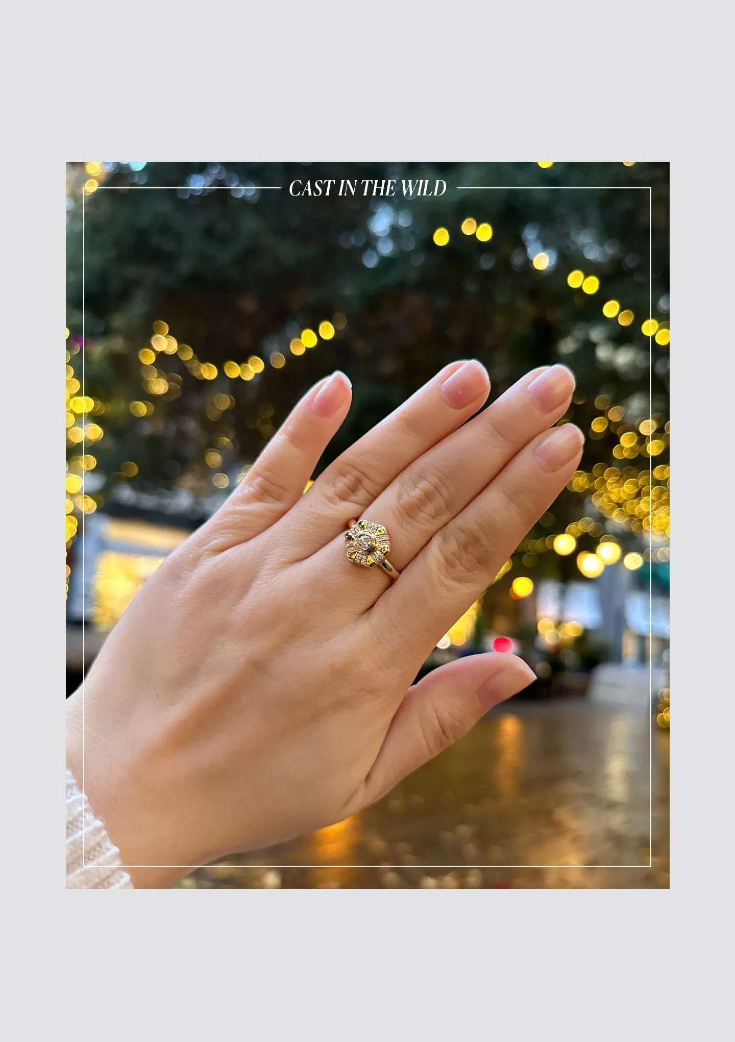 The Diamond Hypnotic Ring sold by Larroude product image thumbnail 3