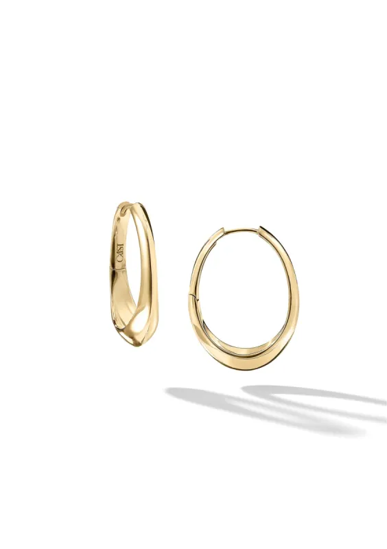 The Major Fluid Hoop sold by Larroude